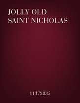 Jolly Old Saint Nicholas Orchestra sheet music cover
